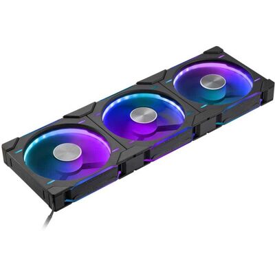 Phanteks D30 Reverse Airflow 140mm DRGB PWM Triple Fan Pack - Black - PH-F140D30R_DRGB_PWM_BK01_3P Phanteks D30 Reverse Airflow 140mm DRGB PWM Triple Fan Pack - Black - PH-F140D30R_DRGB_PWM_BK01_3P