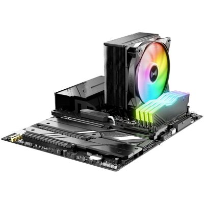 be quiet! Pure Rock 3 RGB LX Air Cooler - Black - BK040 be quiet! Pure Rock 3 RGB LX Air Cooler - Black - BK040