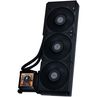 Lian-Li HydroShift LCD 360S AIO 360mm CPU AIO Liquid Cooler 360mm - Black - HSLCD36SB Lian-Li HydroShift LCD 360S AIO 360mm CPU AIO Liquid Cooler 360mm - Black - HSLCD36SB