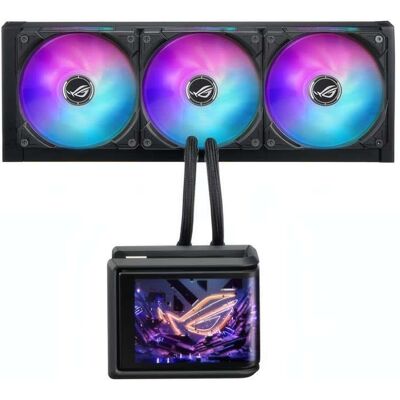 Asus ROG RYUO IV SLC 360 ARGB Curved OLED display 360mm AIO Cooler - 90RC0151-B0EAY0 Asus ROG RYUO IV SLC 360 ARGB Curved OLED display 360mm AIO Cooler - 90RC0151-B0EAY0