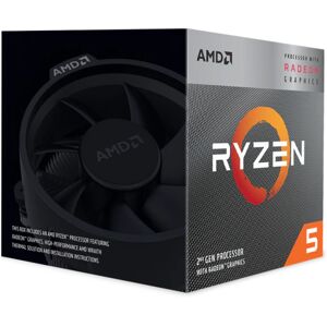 AMD Ryzen 5 3400G Quad Core 4.2GHz CPU with Radeon RX VEGA 11 Graphics Processor - RETAIL (YD3400C5FHBOX)