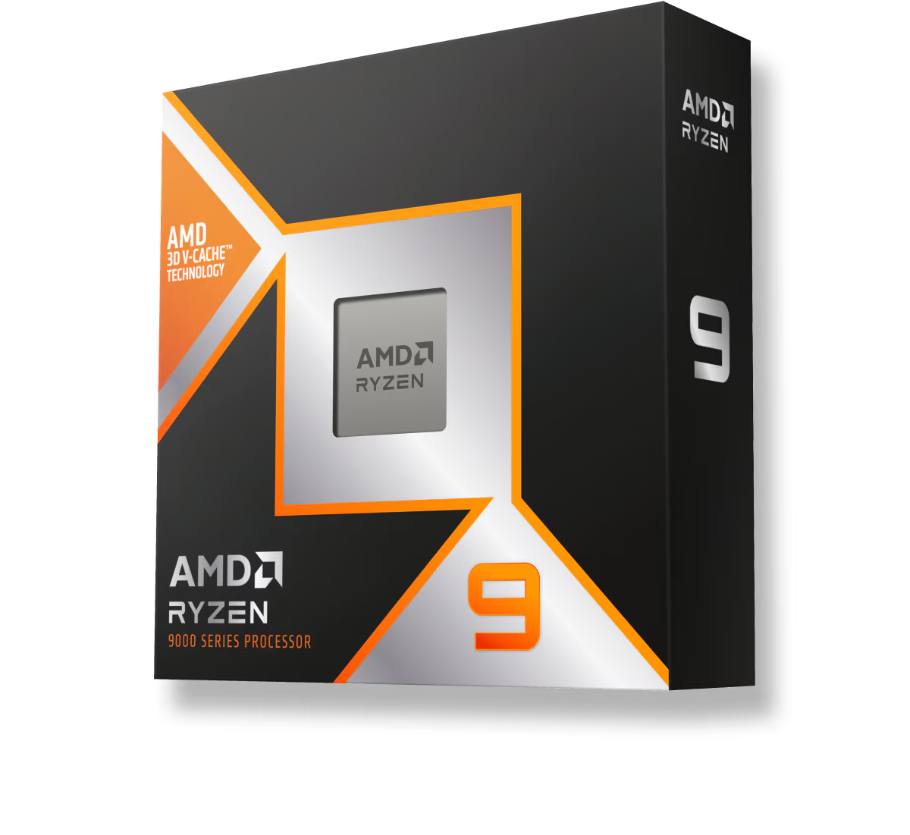 AMD Ryzen 9 9950X3D 16 Core Socket AM5 5.7GHz 3D V-Cache Processor - 100-100000719WOF
