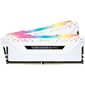 Corsair Vengeance RGB PRO 16GB (2 x 8GB) Memory Kit 3200MHz DDR4 - White - CMW16GX4M2C3200C16W