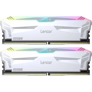 Lexar ARES RGB 32GB (2x16GB) 6400MHz DDR5 Memory Kit - WHITE - LD5EU016G-R6400GDWA