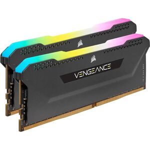 Corsair Vengeance RGB PRO SL Black 32GB (2x16GB) 3600MHz DDR4 Memory Kit - CMH32GX4M2D3600C18