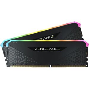 Corsair Vengeance RGB RS Black 32GB (2x16GB) 3200MHz DDR4 Memory Kit - CMG32GX4M2E3200C16