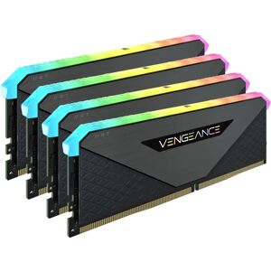 Corsair Vengeance RGB RT Gunmetal 32GB (4x8GB) 3200MHz DDR4 Memory Kit - CMN32GX4M4Z3200C16