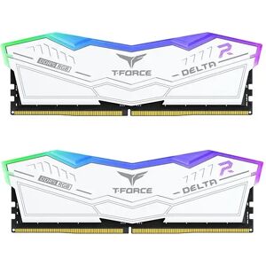 TeamGroup Delta RGB 32GB (2x16GB) 6400MHz C40 DDR5 Memory Kit - White