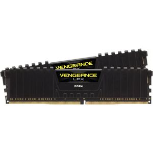 Corsair Vengeance LPX 64GB (2 x 32GB) DDR4 DRAM 3200MHz C16 Memory Kit - Black - CMK64GX4M2E3200C16