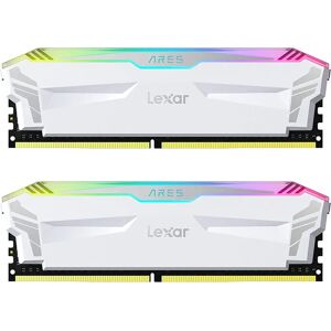 Lexar ARES RGB 16GB (2x8GB) 4000MHz DDR4 Memory Kit - White