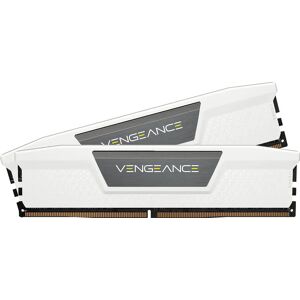 Corsair VENGEANCE 32GB (2x16GB) DDR5 DRAM 5600MHz C40 Memory Kit - White - CMK32GX5M2B5600C40W