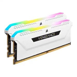 Corsair Vengeance RGB PRO SL White 16GB 3200MHz DDR4 Memory Kit - CMH16GX4M2E3200C16W