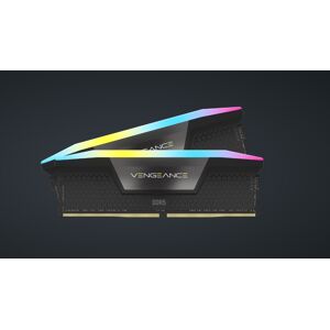 Corsair Vengeance RGB 64GB (2x32GB) DDR5 5600MHz Memory - Black  - CMH64GX5M2B5600C40