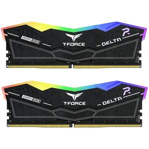 TeamGroup Delta RGB 32GB (2x16GB) 6400MHz C40 DDR5 Memory Kit - Black