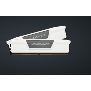 Corsair Vengeance 64GB (2x32GB) DDR5 5200MT/s C40 Memory Kit White - CMK64GX5M2B5200C40W