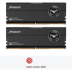 TeamGroup Team T-Force Xtreem 32GB Kit (2 x 16GB), DDR5, 7600MHz CL36 Memory Kit - Black - FFXD532G7600HC36FDC01 TeamGroup Team T-Force Xtreem 32GB Kit (2 x 16GB), DDR5, 7600MHz CL36 Memory Kit - Black - FFXD532G7600HC36FDC01