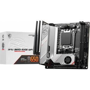 MSI MPG B650I EDGE WIFI AMD Ryzen DDR5 Mini ITX Motherboard - Socket AM5