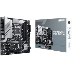 Asus PRIME Z790M-PLUS D4 Intel DDR4 PCIe 5.0 Micro ATX Motherboard - LGA 1700