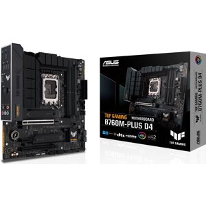 Asus TUF GAMING B760M-PLUS D4 Intel DDR4 Micro ATX Motherboard LGA 1700 - 90MB1DI0-M0EAY0