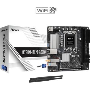 ASRock B760M-ITX/D4 WiFi Intel Socket 1700 DDR4 Motherboard - 90-MXBKY0-A0CAYZ