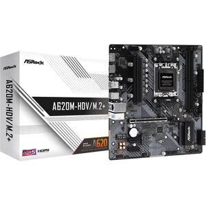 ASRock A620M-HDV/M.2+ AMD Ryzen DDR5 Micro ATX Motherboard Socket AM5