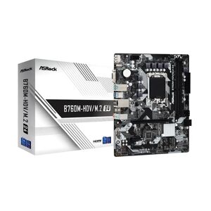 ASRock B760M-HDV/M.2 D4 Intel DDR4 Micro ATX Motherboard - LGA 1700