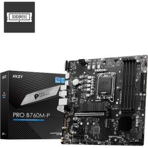 MSI PRO B760M-P DDR5 Intel Micro ATX Motherboard - LGA 1700