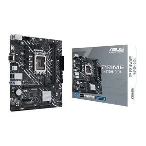 Asus PRIME H610M-D D4 Intel DDR4 Micro ATX Motherboard - LGA 1700