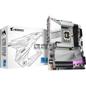 Gigabyte Z790 AORUS ELITE AX ICE Intel LGA 1700 DDR5 Wifi Motherboard