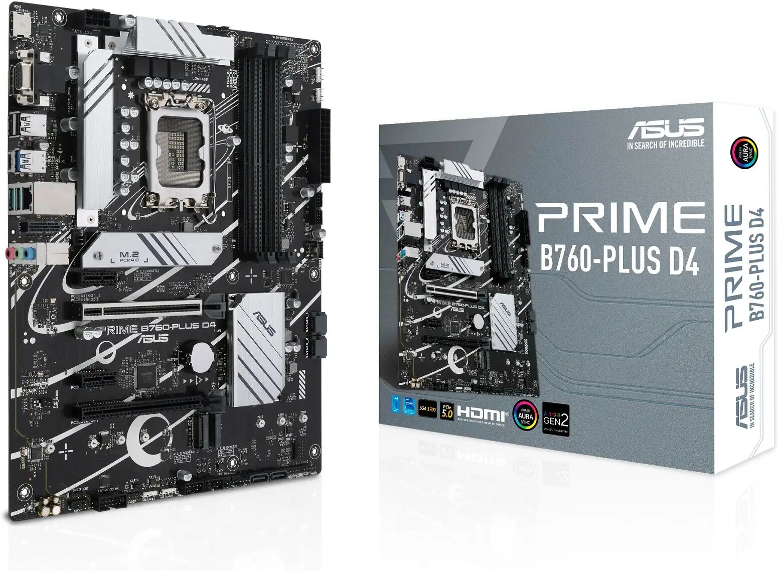 Asus PRIME B760-PLUS D4 Intel DDR4 ATX Motherboard - LGA 1700