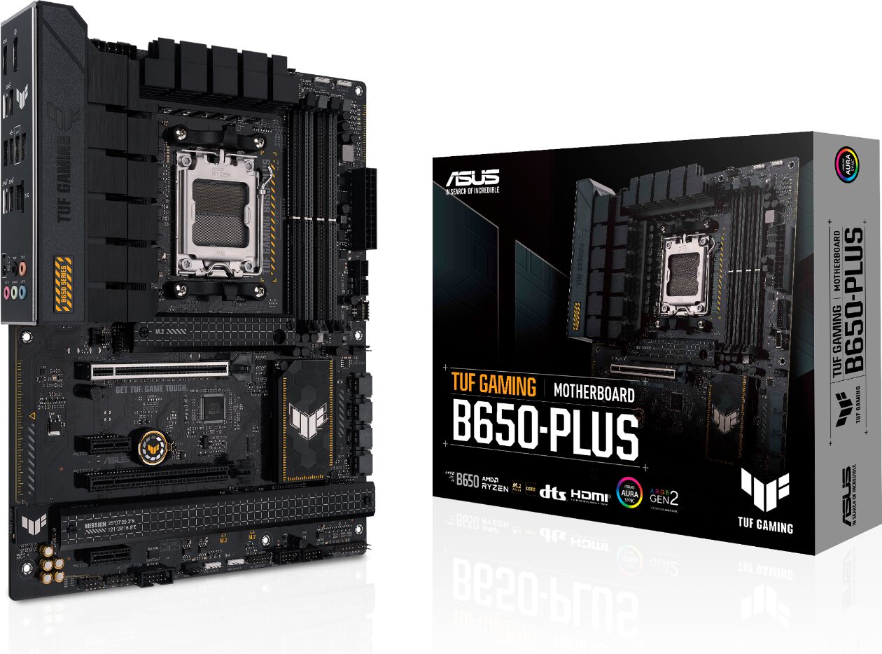 Asus TUF GAMING B650-PLUS AMD Ryzen DDR5 ATX Motherboard - Socket AM5