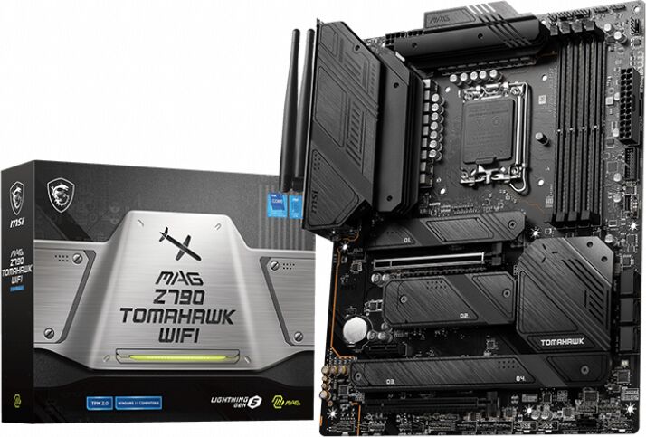 MSI MAG Z790 TOMAHAWK WIFI Intel DDR5 PCIe 5.0 ATX Motherboard - LGA 1700