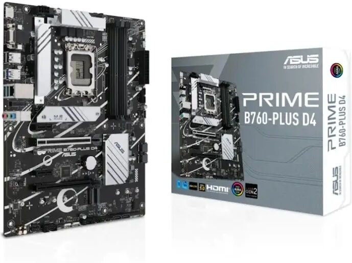 Asus PRIME B760-PLUS D5 Intel DDR5 ATX Motherboard LGA 1700 - 90MB1EF0-M0EAY0