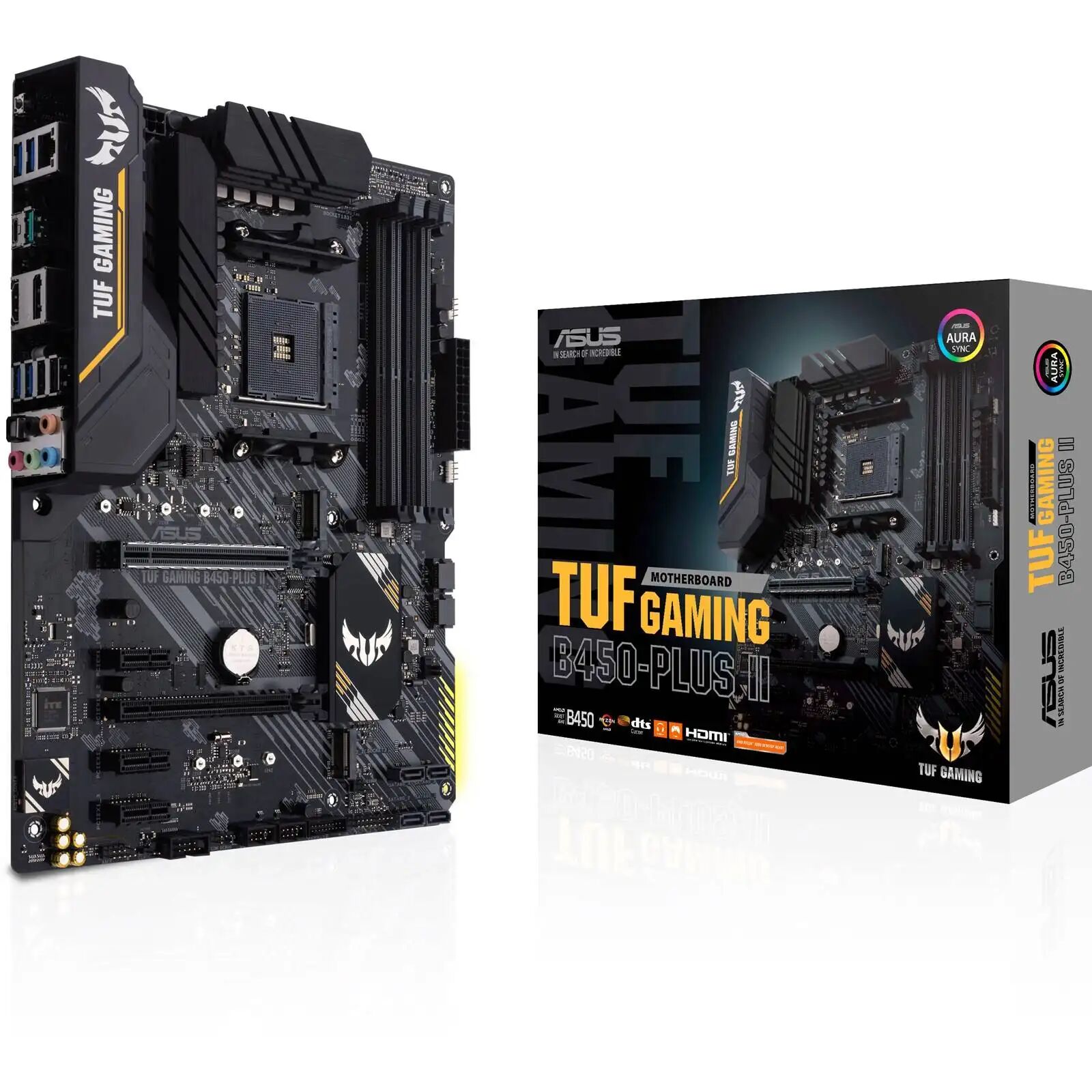 Asus TUF GAMING B450-PLUS II Socket AM4 ATX Motherboard - 90MB1650-M0EAY0