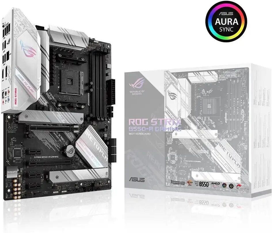 Asus ROG STRIX B550-A GAMING AMD AM4 ATX Motherboard - 90MB15J0-M0EAY0