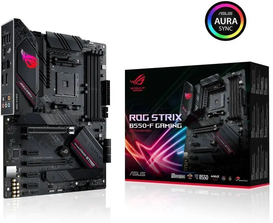 Asus ROG STRIX B550-F GAMING AMD B550 DDR4 ATX Motherboard - Socket AM4