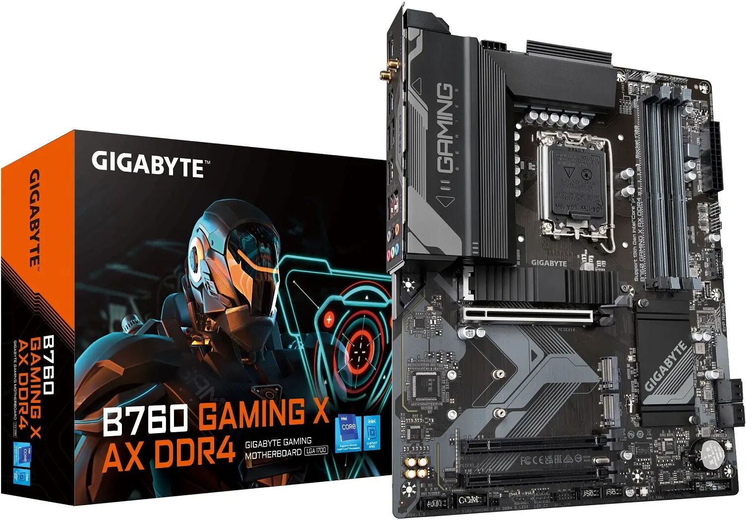 Gigabyte B760 GAMING X AX DDR4 Intel ATX WIFI Motherboard - LGA 1700