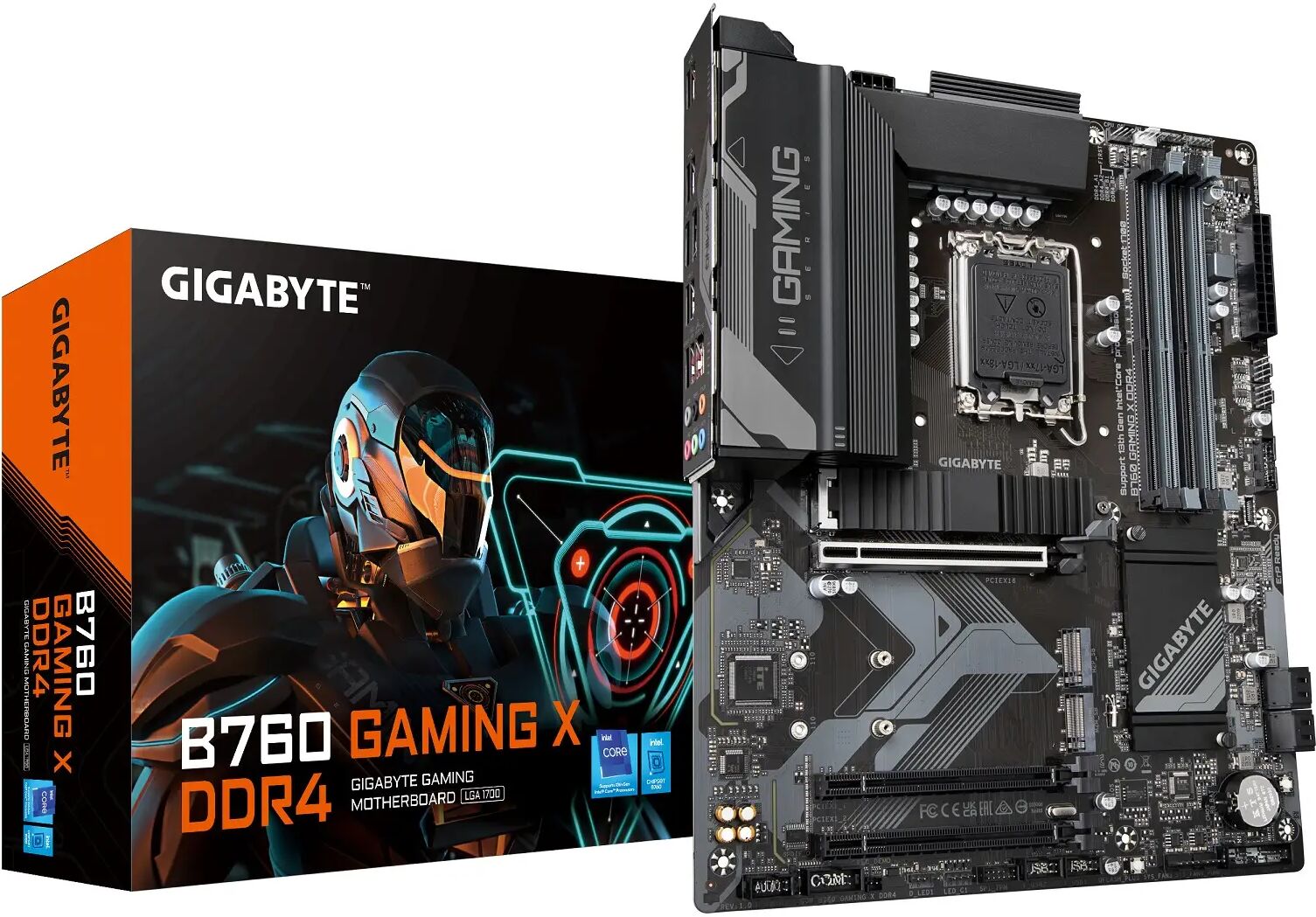 Gigabyte B760 GAMING X DDR4 Intel ATX Motherboard - LGA 1700