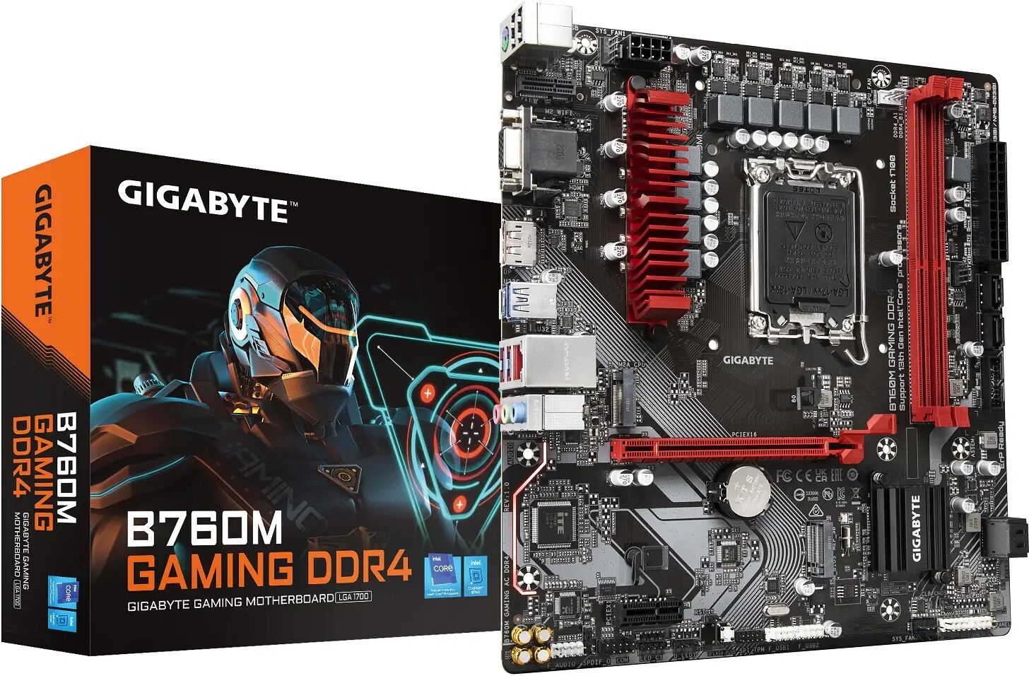 Gigabyte B760M GAMING DDR4 Intel Micro ATX Motherboard - LGA 1700