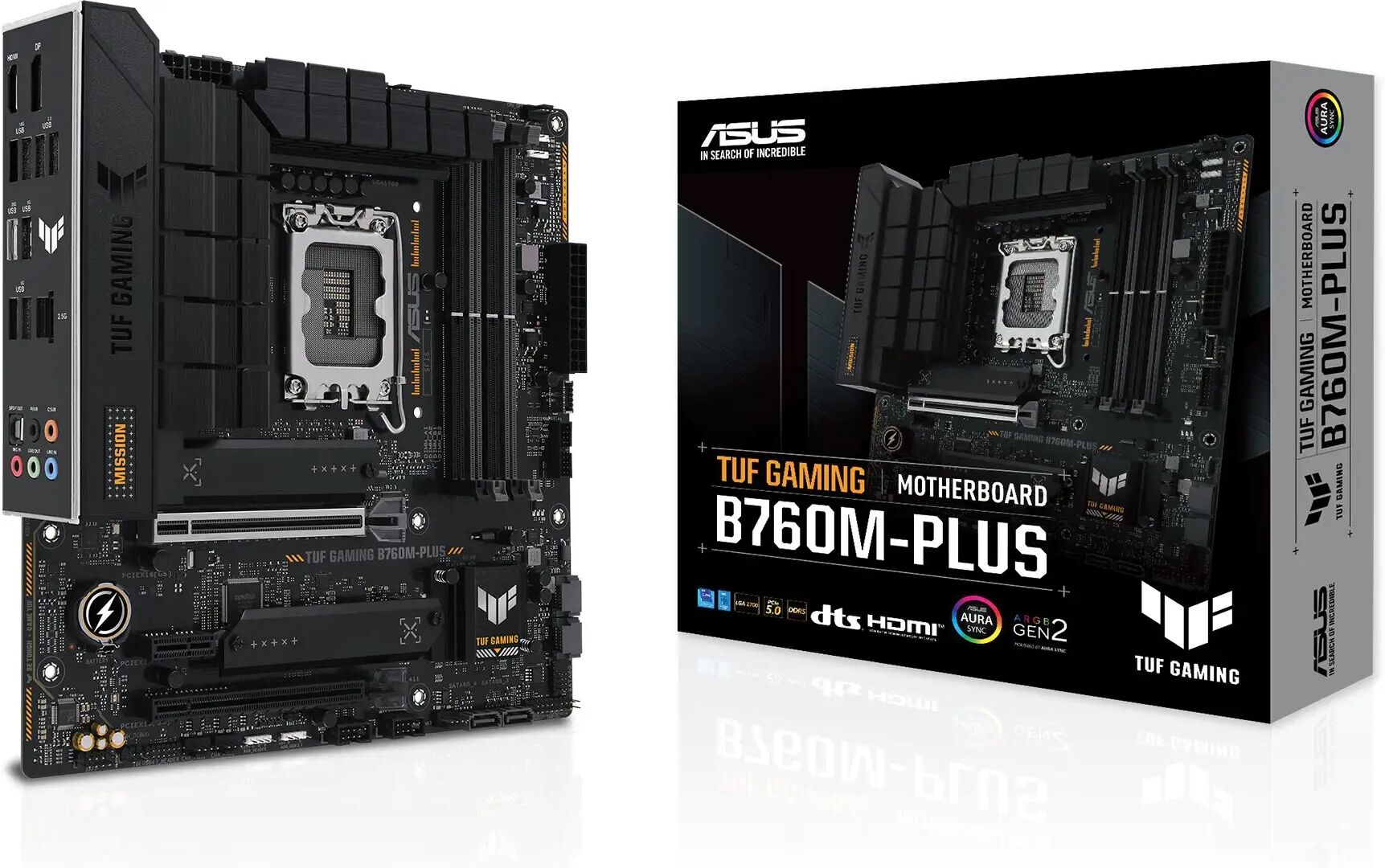 Asus TUF Gaming B760-M Plus Micro ATX Motherboard- 90MB1ES0-M1EAY0