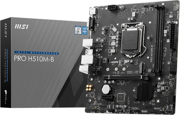 MSI PRO H510M-B Micro ATX Motherboard - LGA 1200