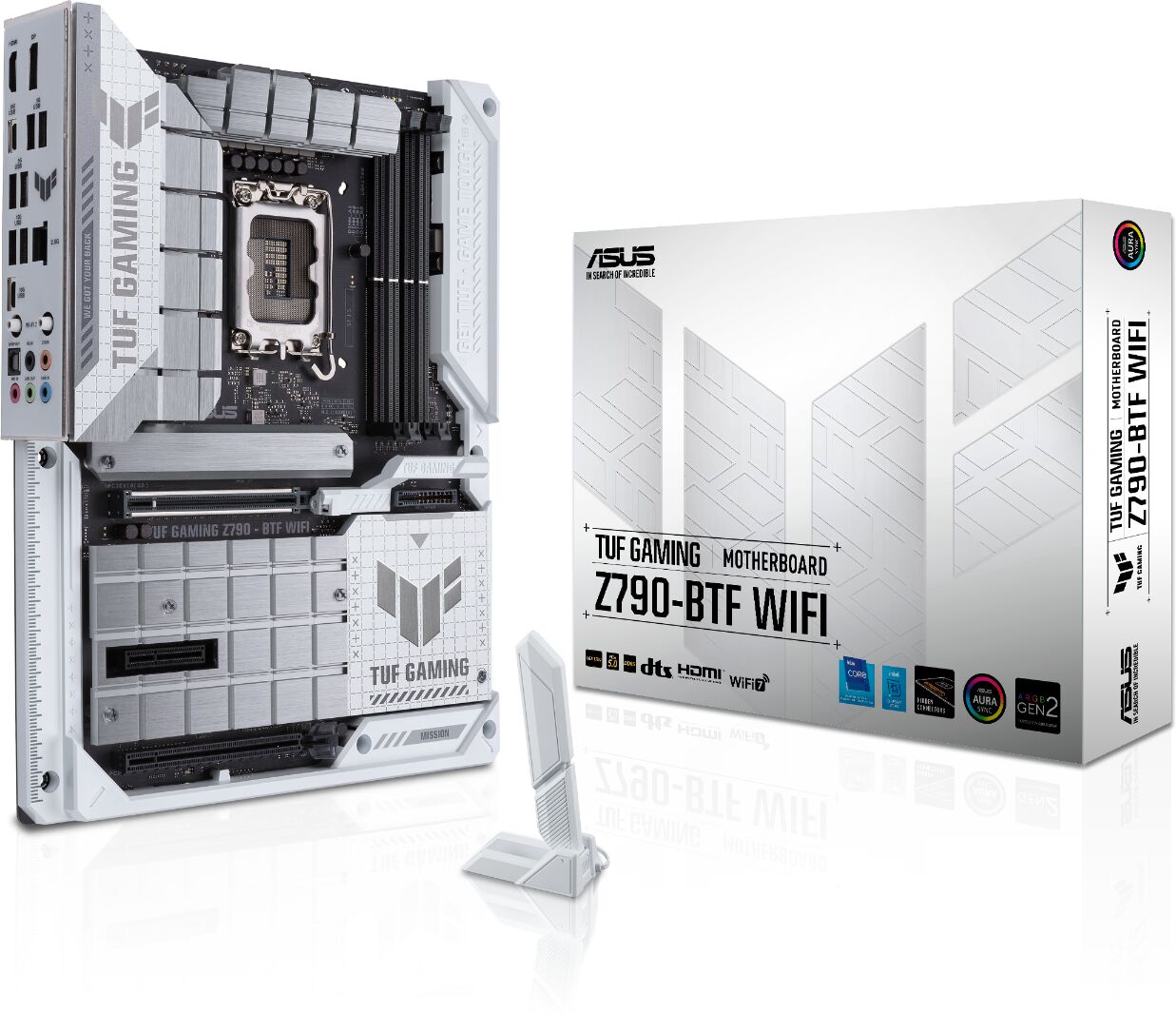 Asus TUF GAMING Z790-BTF Wifi DDR5 PCIe 5.0 ATX Wifi Motherboard - LGA1700