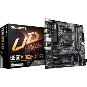 Gigabyte B550M DS3H AC R2 AMD AM4 Ryzen B550 Micro ATX DDR4 WIFI Motherboard Gigabyte B550M DS3H AC R2 AMD AM4 Ryzen B550 Micro ATX DDR4 WIFI Motherboard
