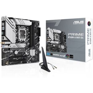 Asus PRIME B760M-A WIFI D4 Intel DDR4 Micro ATX Motherboard - LGA 1700 Asus PRIME B760M-A WIFI D4 Intel DDR4 Micro ATX Motherboard - LGA 1700
