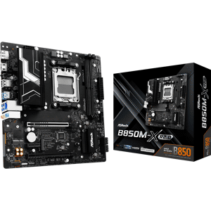 ASRock B850M-X R2.0 AMD Ryzen AM5 DDR5 mATX Motherboard ASRock B850M-X R2.0 AMD Ryzen AM5 DDR5 mATX Motherboard