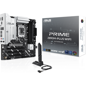 ASUS Prime Z890M-PLUS WIFI Motherboard - Micro ATX - LGA1851 Socket ASUS Prime Z890M-PLUS WIFI Motherboard - Micro ATX - LGA1851 Socket