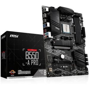 AMD Ryzen 7 5700G Eight Core 4.6GHz, MSI B550-A PRO Motherboard CPU Bundle AMD Ryzen 7 5700G Eight Core 4.6GHz, MSI B550-A PRO Motherboard CPU Bundle