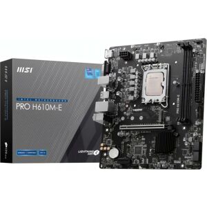 AWD-IT Intel Core i5 14400F 10 Core 4.7GHz, MSI PRO H610M-E DDR5 Micro ATX Motherboard - LGA 1700 CPU Bundle AWD-IT Intel Core i5 14400F 10 Core 4.7GHz, MSI PRO H610M-E DDR5 Micro ATX Motherboard - LGA 1700 CPU Bundle