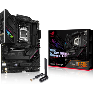 AMD Ryzen 7 7800X3D Eight Core 5.0GHz, ASUS ROG STRIX B650E-F GAMING WIFI DDR5 ATX Motherboard CPU Bundle AMD Ryzen 7 7800X3D Eight Core 5.0GHz, ASUS ROG STRIX B650E-F GAMING WIFI DDR5 ATX Motherboard CPU Bundle