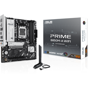 Asus PRIME B850M-A WIFI AMD RYZEN DDR5 mATX Motherboard - Socket AM5 - 90MB1LN0-M0EAY0 Asus PRIME B850M-A WIFI AMD RYZEN DDR5 mATX Motherboard - Socket AM5 - 90MB1LN0-M0EAY0
